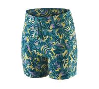 Patagonia Endless Run Shorts Women 24745 Wild Botanist: Wetland Blue Vert S