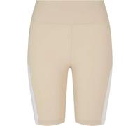 Urban Classics Femmes Ladies Color Block Cycle Shorts Softseagrass/White M