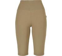 Urban Classics Femmes Organic Stretch Jersey Cycle Shorts Kaki S