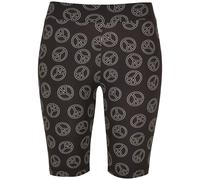 Cuissard grandes tailles femme Urban Classics Soft AOP Noir 5XL