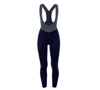 Cuissard long à bretelles femme Q36.5 L1 Bleu S