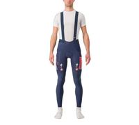 Cuissard long Castelli Sorpasso RoS bleu Belgian Soudal Quick-Step, Taille XS.