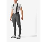 Cuissard long Castelli Sorpasso RoS Rosso Corsa gris foncé - S