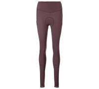 Cuissard long femme Endurance Warm bordeaux