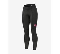 Cuissard long sans bretelles Alé R-EV1 Future Warm noir rose fluo femme - S