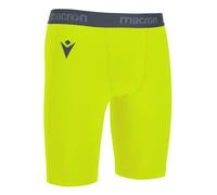 Cuissard Macron OAK - Jaune fluo - S - Homme - Élastique apparent - Coutures plates - Compression XL
