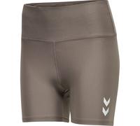 Cuissard mi-haute coton femme Hummel TE Maja Gris S