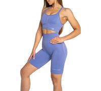 Cuissard Push up femme Gym Glamour Biker 2.0 Bleu XS
