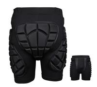 Cuissard rembourré - Protection 3D des hanches pour le cyclisme - Sous-vêtement respirant avec rembourrage en EVA robuste - Pantalon de protection idéal pour le patinage, le ski, le snowboard