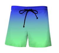 Cuissard Running Homme - Shorts De Plage Décontractés D'Été pour Hommes Pantalons Courts De Sport Légers pour Activités De Plein Air Shorts De Sport pour La Course Et L'Entraînement (Sky Blue S)