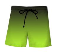 Cuissard Running Homme - Shorts De Plage Décontractés D'Été pour Hommes Pantalons Courts De Sport Légers pour Activités De Plein Air Shorts De Sport pour La Course Et L'Entraînement (Green M)