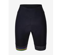 Cuissard sans bretelles Santini x UCI World Champion noir femme - S