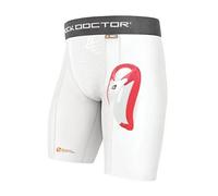 Cuissard Shock Doctor Core Flex Pocket Blanc L