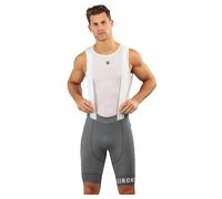 Siroko Bx Fassa Bib Shorts Gris XL Homme