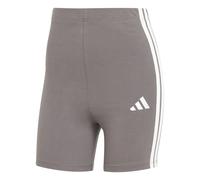 Adidas Cuissard taille haute Essentials 3-Stripes Gris Femme 2XS