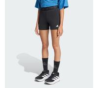 ADIDAS SPORTSWEAR Pantalon de sport 'TECHFIT Short' gris / noir / blanc, Taille 116