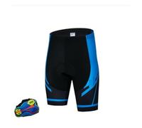 Cuissard Velo Homme Noir Hommes Cyclisme Shorts VTT vélo vélo 20D rembourré Bavoir Court VTT Shorts Hommes élastique vélo Shorts Pantalon XXS-5XL (Color : C, Size : 4XL)