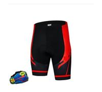 Cuissard Velo Homme Noir Hommes Cyclisme Shorts VTT vélo vélo 20D rembourré Bavoir Court VTT Shorts Hommes élastique vélo Shorts Pantalon XXS-5XL (Color : F, Size : 4XL)