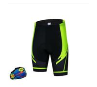 Cuissard Velo Homme Noir Hommes Cyclisme Shorts VTT vélo vélo 20D rembourré Bavoir Court VTT Shorts Hommes élastique vélo Shorts Pantalon XXS-5XL (Color : D, Size : XL)
