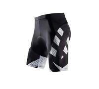 Cuissard Velo Homme Shorts de Cyclisme Hommes équipe Sportive Shorts de Cyclisme Femmes vélo Shorts d'équitation Sport Course Pantalons Courts(White,5XL)