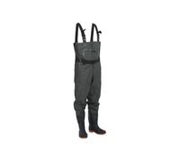 vidaXL Cuissardes avec bottes et ceinture vert foncé taille 42, cuissardes avec bottes, cuissardes pour la pêche, pantalons de pataugeoire