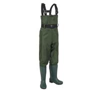 Cuissardes De Pêche Pour Hommes Femmes | Cuissardes De Pêche Imperméables Avec Bottes Pour Pêche, Cuissarde En Nylon Wader Crosswater Respirant Avec Poche Poitrine Et Sangle Réglable (Taille: 38-47)