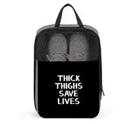 Cuisses épaisses sauvent des Vies Sacs à Chaussures de Voyage Pochette de Rangement Portable Organisateur de Chaussures Sac fourre-Tout pour Femmes Hommes