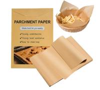 Cuisson 200 Feuilles Cuisine Antiadhésives Prédécoupées Anti-Graisse | de cuisson pâtisserie Pour Cupcakes Cookies Pizzas Friteuses À Air Micro-Ondes Cuiseurs Vapeur Je vais t'inverser