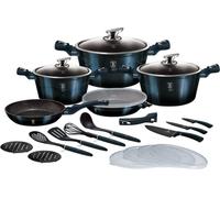 Cuisson Berlinger Haus ensemble de casseroles 22 El. Metallic Aquamarine BH7183