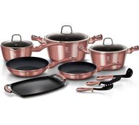 Cuisson Berlinger Haus ensemble de casseroles Metallic Irose Line BH6044