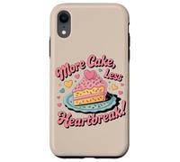 Cuisson Dessert Sweet Bakery More Cake Less Heartbreak Coque pour iPhone XR