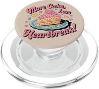 Cuisson Dessert Sweet Bakery More Cake Less Heartbreak PopSockets PopGrip pour MagSafe