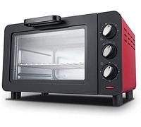 Cuisson et cuisson, idéal for une utilisation en caravane à la maison, petit four esthétique pratique(Red)