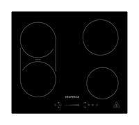 Cuisson Induction Autonome 4 Zones Vitrocéramique 60 CM Bridgezone respekta