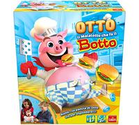 Cuisto Dingo Version Italienne - Jeux de Société pour Enfants - Amusez-Vous à Nourrir Le Cochon sans Faire Exploser Son Ventre - Jeu Rigolo dès 4 Ans - Jouez en Famille ou Entre Amis - 2 à 4 Joueurs
