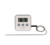 Thermomètre cuisson COOK CONCEPT a sonde et minuteur