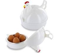 Cuit-oeufs au micro-ondes de poule Oeuf cuiseur Outil de Cuisine Multi
