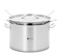 Royal Catering RCPP-400-3 Cuit-pâtes 4 passoires 31 l - Marmite à pâtes avec passoire Cuiseur à pâtes Casserole pour pâtes