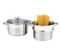 Cuit pâtes ESSENTIELB Vapeur Inox diam 24 cm avec panier