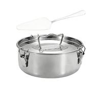 Cuit-vapeur en acier inoxydable | Plateau Cuisson Antiadhésif - Cuit-vapeur avec couvercle,Pour Légumes, Raviolis, Sauces, Porridge, Maison, Cuisine, Voyage, Camping