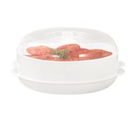 Cuit-Vapeur Micro-Ondes,Pot Empilable Multifonction avec Couvercle,Cuiseur à Légumes et Poissons - Pour Légumes Déjeuner Appartement Réchauffage Cuisine Maison Préparation