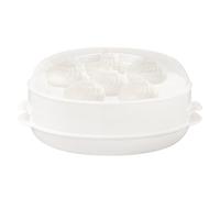 Cuit-Vapeur pour Micro-Ondes,Marmite Multifonction Empilable avec Couvercle,Cuiseur à Légumes et Poissons | pour Maison Déjeuner Appartement Cuisine Réchauffer Dîner Légumes Préparation