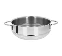 Cuit-vapeur universel inox Mutine avec anses fixes - Diamètre: 24 cm