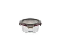 Cuitisan - Boite alimentaire ronde en inox compatible au micro-ondes - 300ml