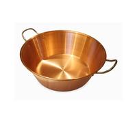 CUIVRE Bassine à confiture 9 L Anse inox