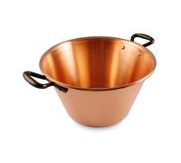 BAUMALU Bassine à gelée cuivre 26,5 cm 12/10ème anses fonte