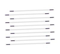 Cuivre Blanc Câble D’alimentation LED 10 Pièces, 2x0, 5 Mm² | Entrée LED à Deux Âmes Plates, Pvc Isolant, Transmission Stable, Pose Simple, Usage Intérieur