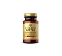 Chelated Cuivre, 100 Comprimés -Solgar