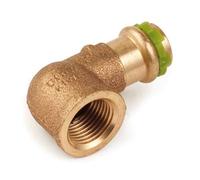 Cuivre Emmanchement Sudo-Press Coude de Transition Taraudage 90° 15 MM - 3/8 "