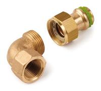 Cuivre Emmanchement Sudopress Raccord Coudé Vis Joint Plan 22 MM